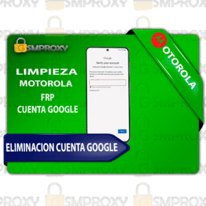 ELIMINAR CUENTA GOOGLE MOTOROLA MODELOS DEL LISTADO
